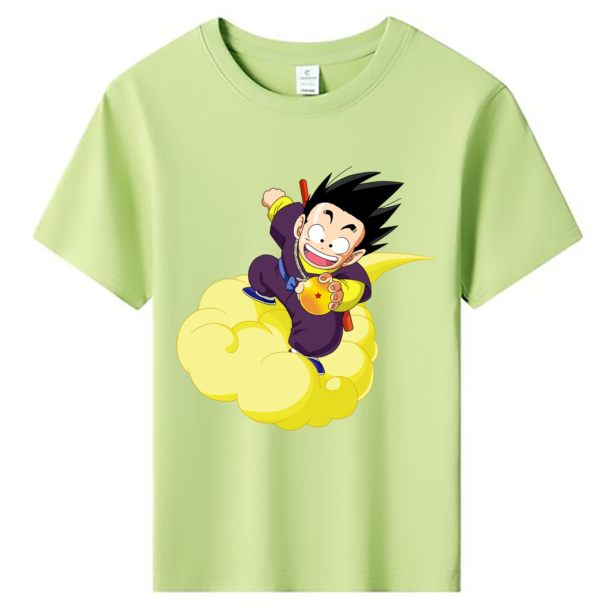 （画像用） ドラゴンボール 孫悟空（そん ごくう）Son Goku カカロット DRAGON BALL Kakarotto 綿100％キッズTシャツ（フロントプリント）